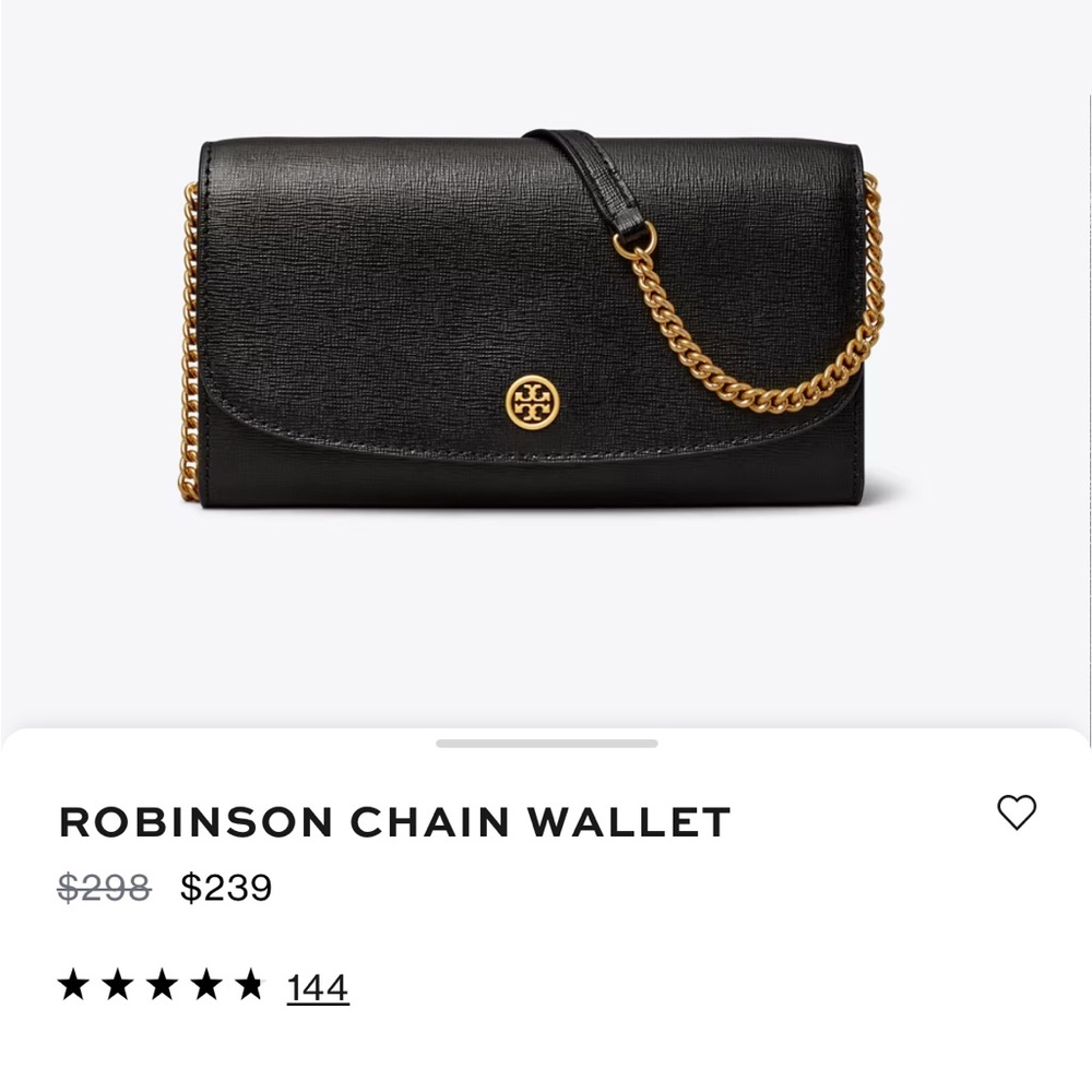 Tory Burch ROBINSON CHAIN WALLET